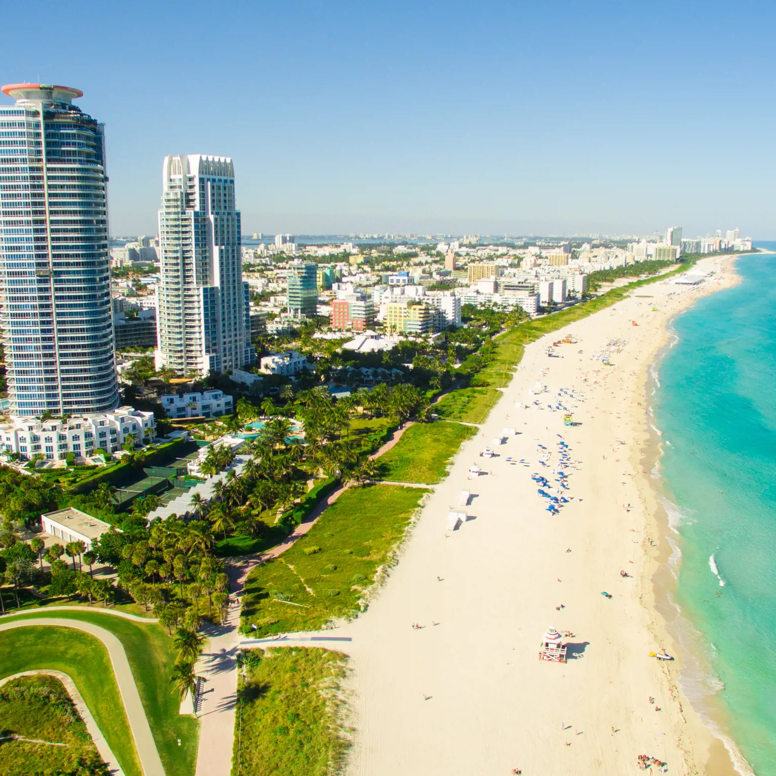 Lerne Englisch in direkter Nähe von Miamis Strand
